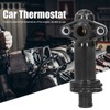Car Engine Coolant Thermostat with Backing Ring Replacement Fit for