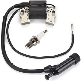 Hippotech 30500-ZE2-023 Ignition Coil with Spark Plug for Honda Gx240 Gx270 Gx340 Gx390 8hp 9hp 11hp 13hp Engine Generator