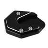 Mikinona Motorcycle Kickstand Pad Slip Support Plate for Side Stand