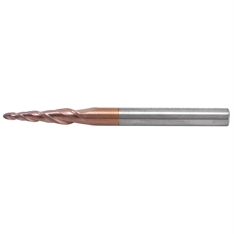Tapered End Mills Strong Durable Long Service Life Excellent Chip