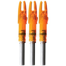 Burt Coyote Lumenok Gold Tip Lighted Nocks - Orange - 3pk - GT3