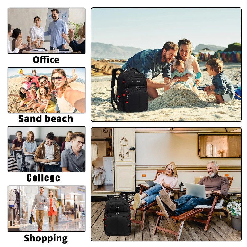 Sinvicko Insulated Cooler Backpack,Doubl