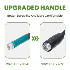 LINEX Lightweight Garden Hose 100 ft Ultra Flexible, Kink-Free for Outdoor Water Hose Non-Expanding, Burst-Resistant, Heavy Duty RV Hose 5/8 inch