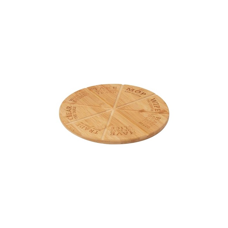 Maison Sucasa Pizza Board, Premium Bamboo Serving Tray, Perfect for