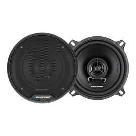 BLAUPUNKT BPS-E552 5" 2-Way Car Speakers 80W with Grilles - Superior Sound Clarity, Durable Design, Easy Install