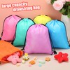 Silkfly 42 Pack Drawstring Backpack Bulk String Bag Drawstring Bags