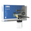 ABAC G-520 Airbrush Kit, Small Compressed Air Gun with 2