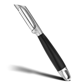 KULUNER [Upgraded] 304 Stainless Steel Multi-Function Kitchen Peeler - With Solid Wood Handle, Sharp & Durable Blade, Effortlessly Peels Vegetables and Fruits, Essential Kitchen Tool