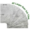 AULIGET 20-Piece Dark Slate Peel and Stick Backsplash Wall Tiles,