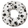 Soul-Cats 1 knitted cuddly warm paw loop scarf, White