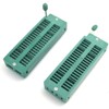 Fasizi 2PCS Universal 40-Pin ZIF DIP IC Test Board Socket