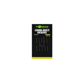 Korda Combi-Multi Kickers - Large Brown - Pack of 10 - Carp Fishing - For Making Darrell Peck's Combi Multi Rig, Improves Hook Speed, Extends Hook Shaft and Holds