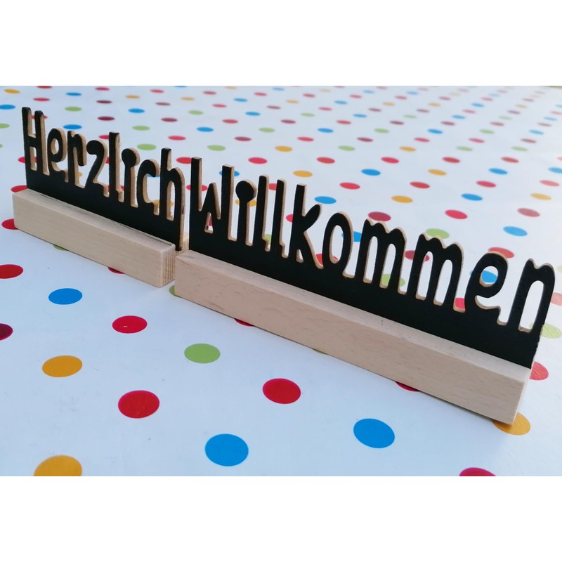 Kaltner Präsente Gift Idea Wooden Gift Item Decorative Table Stand