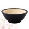 Angoily Japanese Mortar Bowl Reusable Traditional Table Zen Garlic Bowl