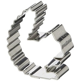 Städter Ausstechform, Edelstahl, Silber, 6 cm