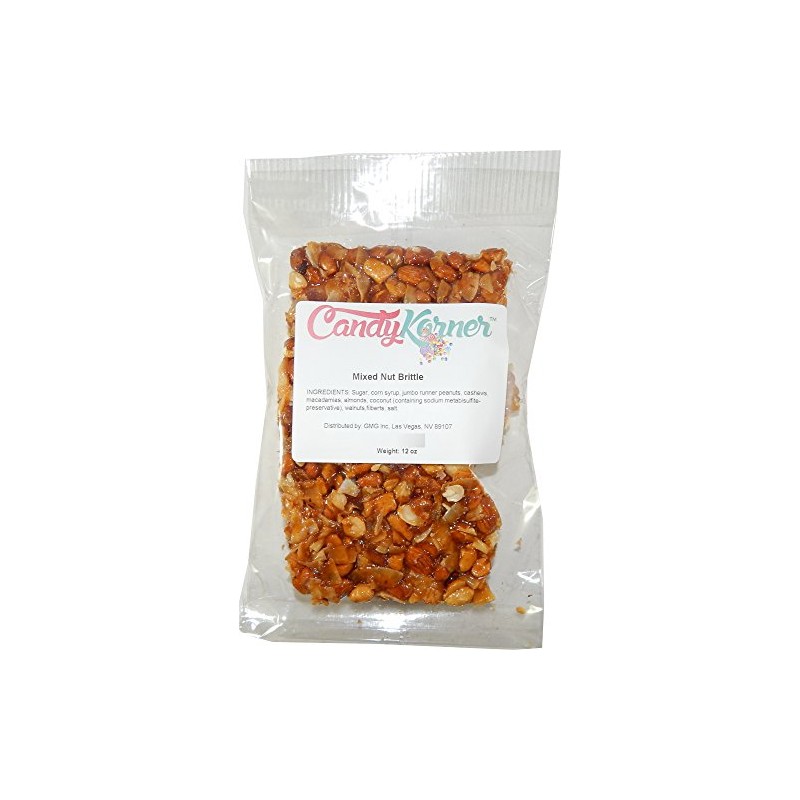 Brittle - Mixed Nut Brittle 10 ounce