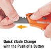 Tradespro Self-Retracting Squeeze Knife – Auto-Retracting Safety Utility Knife with