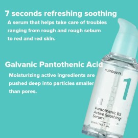 Numbuzin No.1 Pantothenic B5 Active Soothing Serum 50ml Danoche Todo Tipo De Piel                                                                     