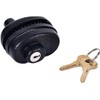 Gun Lock with Keys Black