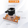 FQIPEI 2in1 Wood Trimmer Base with Slot Bracket for Wood
