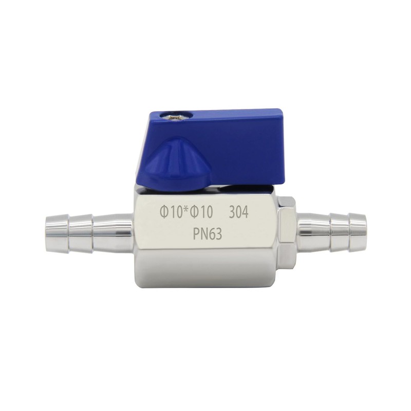 Fitvell Stainless Steel 3/8" Mini Ball Valve Shut Off Valve