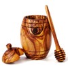 Honey Pot with Honey Spoon, 12cm