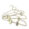 KOOBAY 12.5” Baby Clothes Clips Hanger Children Coat Hanger Display