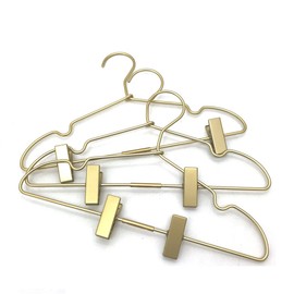 KOOBAY 12.5” Baby Clothes Clips Hanger Children Coat Hanger Display and Storage 10PS