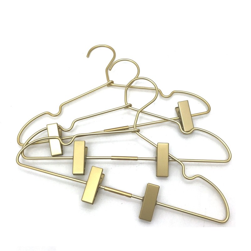KOOBAY 12.5” Baby Clothes Clips Hanger Children Coat Hanger Display