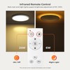 Matane Matane LED Ceiling Light Dimmable 24W, Ceiling Lamp with