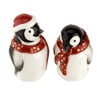 Spode Christmas Tree Penguin Design (2pc) Salt and Pepper Set