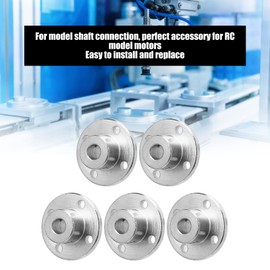 5 Uds 8mm ID Hardware Eje Acoplador Brida Conector de Acoplamiento para Reemplazo