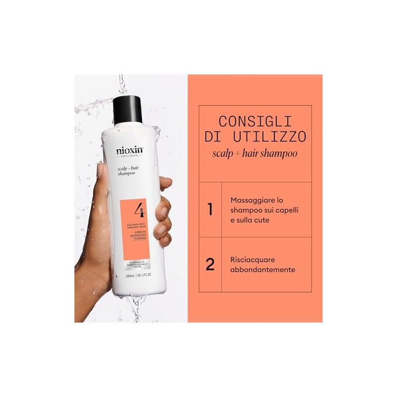 Nioxin - Sistema 4 - Champú Fortalecedor - Para Cabello