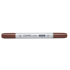 COPIC Ciao Coloured Marker Pen - (E-18) Copper, For Art & Crafts, Colouring, Graphics, Highlighter, Design, Anime, Professional & Beginners, Art Supplies & Colouring Books