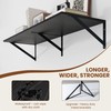 Heimlove Black Deep Floating Shelves for Wall, 36W x 12D
