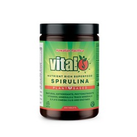 Vital Plant Based Hawaiian Pacifica Spirulina 300 Tablets
