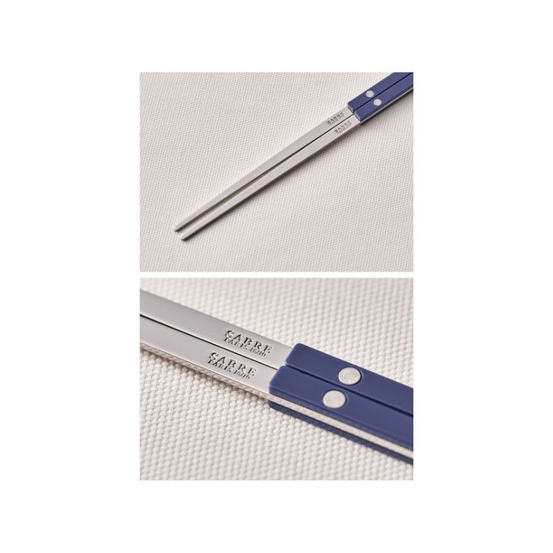 SABRE Bistro Chopsticks 1pair, Color:Solid-Aquamarine