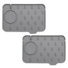 Splash Catcher Guard and Soap Sponge Holder, Splash-proof Water Absorbent