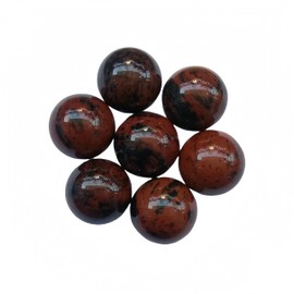 Sunshcat Sunshcat Natural Golden Swan 0.78 Inchs Crystals and Healing Stone Ball Set,Home Desktop Feng Shui Array Decoration(7 Pieces) ?