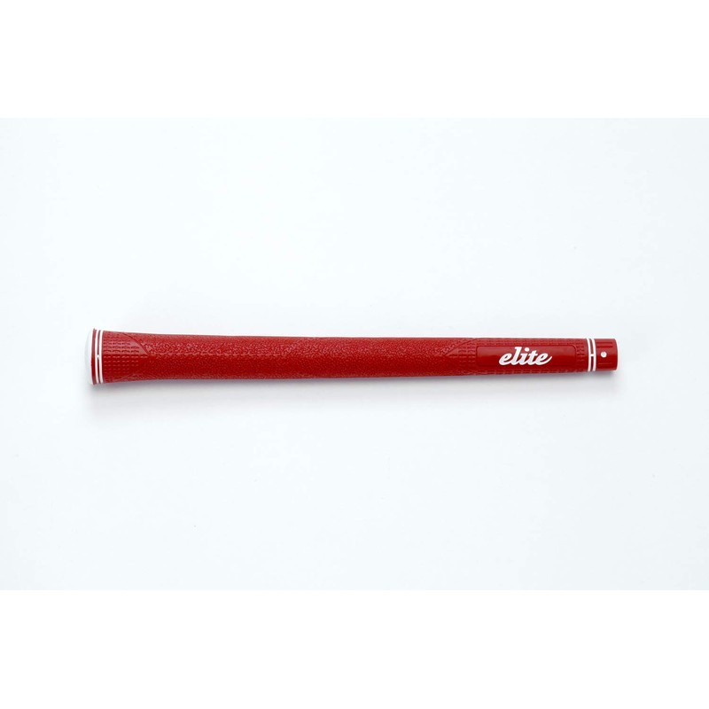 elitegrips CX46 Golf Grips, Set of 7, Classic Red with