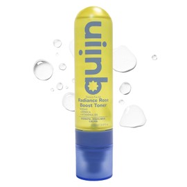 Quiin Radiance Rose Boost Toner – Tónico Facial Hidratante con Agua de Rosas, Aloe Vera y Vitamina B5 – Refresca, Calma y Equilibra el Cuidado de la Piel – 100 ml
