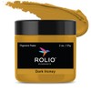 Rolio Pigment Paste, 2oz Jar - Dark Honey, Ideal for
