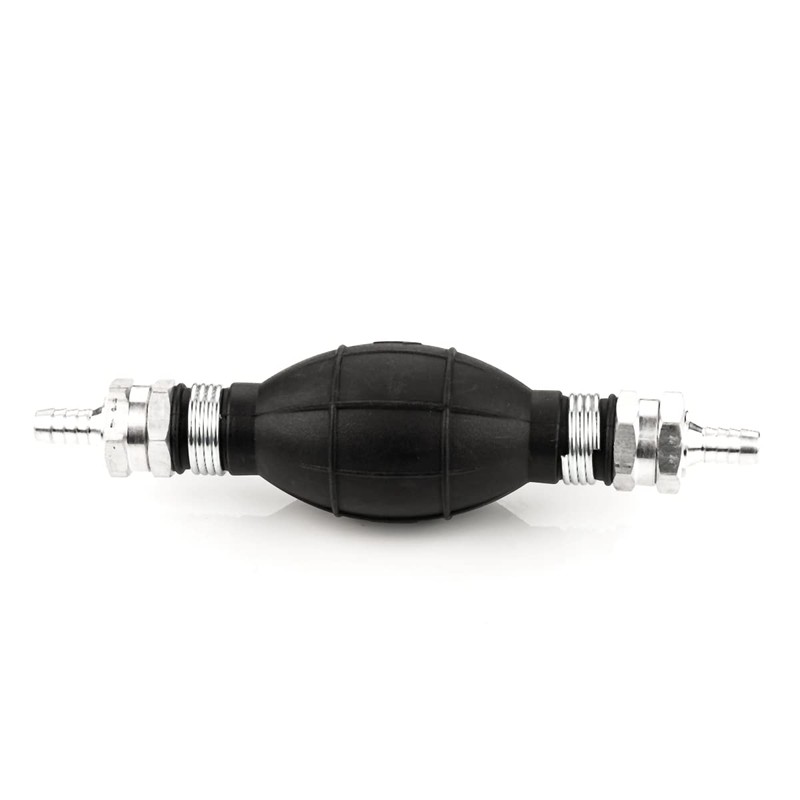 LST Kraftstoffpumpe Hand Pumpe Sechskant Aluanschluss für Schlauch Innen-Ø 8mm