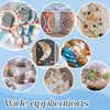 PH PandaHall 405pcs 3 Styles Natural Conch Shell Beads, 0.2~0.5