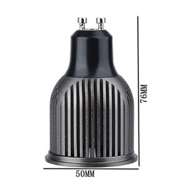 YONGJIA PAR16 GU10 LED Bulbs are Non-dimmable 12W 1500LM AC 90-265V GU10 Lighting Bulb (Color : 4000K)
