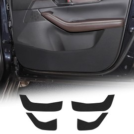 Juego de 4 alfombrillas antipatada para puerta de coche para Mazda CX-30 2020-2025, protector de puerta interior, antisucio, anticolisión, accesorios (grano de lichí)