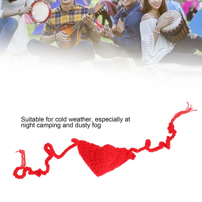 Nose Warmer Cover Single Woolen Yarn for Sleep Winter Musical