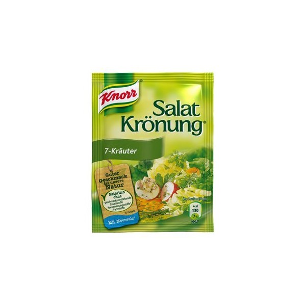 Knorr Salatkrönung 7-Kräuter (7 diffrent herbals) (5 Pc.) 3 Packs