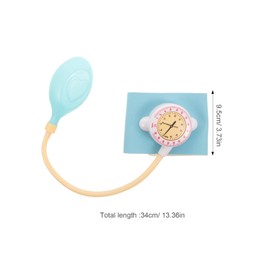 Vaguelly Children's Blood Pressure Monitor Doctor's Case Blood Pressure Cuff Paediatrician Set Children's Simulation Nurse Mini Blood Pressure Monitor Medical Role Play Educational Learning Toy