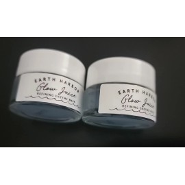 Earth Harbor NEW 2X Earth Harbor Glow Juice Refining Enzyme Mask Travel Minis 0.24oz Each